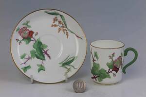 　　ミントン　　MINTON　=　Old - D - Cup&Saucer　=　Y572　= (1級品)　 貴重な逸品です。