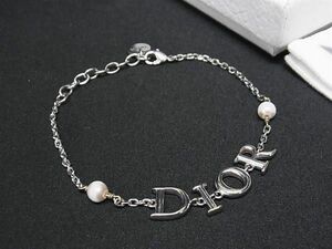 1円 ChristianDior ディオール ブレスレット アクセサリー レディース シルバー系 AX4884