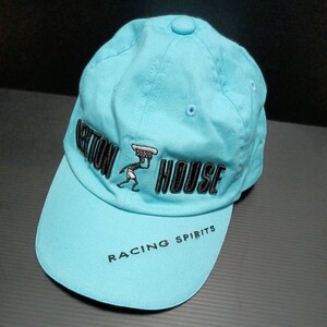 ● LEYTON HOUSE「RACING SPIRITS キャップ」刺繍　帽子　レイトンハウス　レーシング　