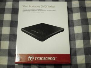 Transcend PC BUS POWER PORTABLE CD/DVD DRIVE 【 Windows10 】SLIM TYPE / Windows Mac OK BLACK TS8XDVDS-K