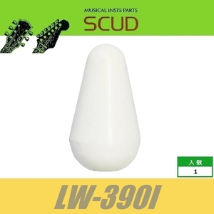 SCUD LW-390I　レバースイッチノブ　STタイプ　インチ　ホワイト　ストラトキャスター　スカッド