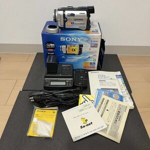 SONY DCR-TRV30 ミニDV SONY デジタルハンディカム　Handycam ソニー 1.5メガピクセル　充電器　リモコン　外箱　取説あり