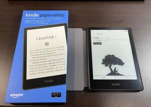Kindle Paperwhite シグニチャー エディション (32GB) 6.8インチディスプレイ ワイヤレス充電対応 明るさ自動調節機能 広告なし ブラック