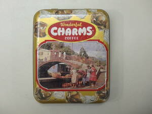 当時物　◆　CHARMS COFFEE CANDY　チャームスコーヒーキャンディー　◆　空の缶