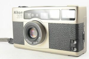 ★希少・新品級★Nikon 35Ti 35mmF2.8 高級コンパクトフィルムカメラ 使用感の少ない素晴らしい外観！クリアーな光学！動作品！0441