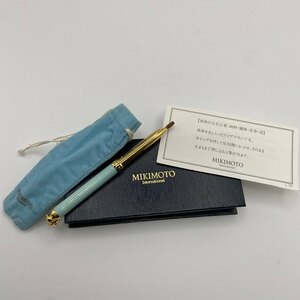 1円～　A-7　60　MIKIMOTO　ミキモト　パール　真珠　リップブラシ　ブルー系