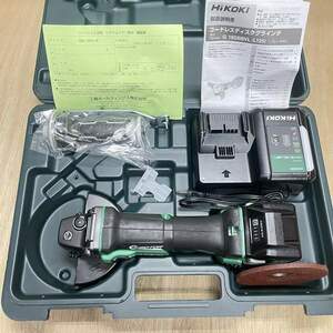 即決！HIKOKI 18V 充電ディスクグラインダ 125Φ G18DBBVL（LXPK)(L125）新品 在庫処分 税込　/ハイコーキ/旧 日立工機