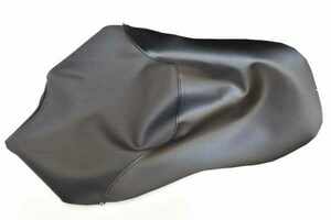 縫製済 VTR1000F シート レザー 生地 表皮 ディンプル カーボン HONDA seat leather cover dimple carbon repair material