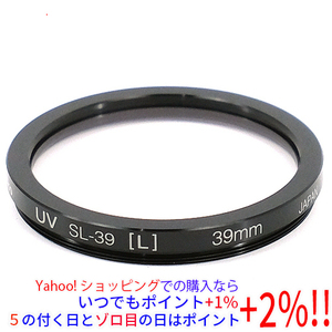 【ゆうパケット対応】Kenko カメラ用フィルター 39S(L) UV 黒 [管理:1000024748]