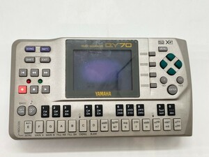 【え沖】 ☆ YAMAHA QY70 ミュージックシーケンサー リズムマシン 本体 音響機器 オーディオ ジャンク品 MDZ01MNB81