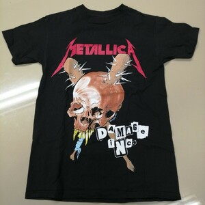 D03 バンドTシャツ　メタリカ　METALLICA damage inc. tour パスヘッド　PUSHEAD