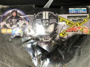 【送無】新品 仮面ライダー ドライブ タイプWILD 変身 ポンチョ 120 130 パーカー なりきり コスプレ 子供 バンダイ ふわふわ　暖かい