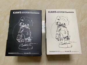 No Future Companion KAWS x Hajime Sorayama SILVER CHROME, BLACK CHROME