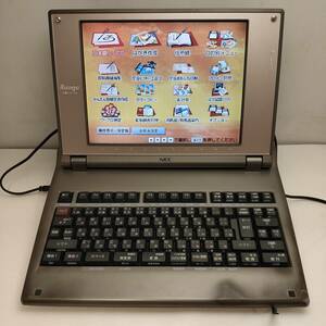 ●ジャンク品 NEC 文豪 Bungo JX-730 カラー液晶 ワープロ ワードプロセッサ 日本電気●