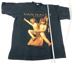 古着 VAN HALEN ヴァンヘイレン BALANCE TOUR 両面プリント バンドTシャツ バンT メンズXL