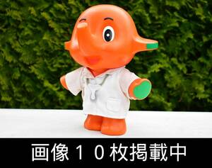 サトちゃん ソフビ 貯金箱 お医者さん ドクター 佐藤製薬 当時物 非売品 26ｃｍ 画像10枚掲載中