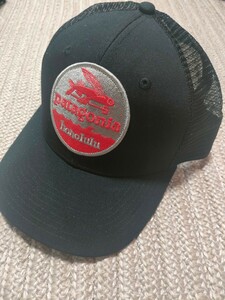 新品 未使用 patagonia パタゴニア ハワイ ホノルル 限定 メッシュキャップ ブラック 黒 Hawaii Honolulu キャップ 帽子 フリーサイズ