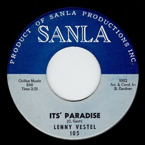 Lenny Vestel / Its’ Paradise (Sanla) top rank condition