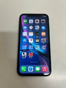 4445　ドコモ iPhone XR 128GB ブルー MT0U2J/A 中古 判定〇 SIMロック解除済み