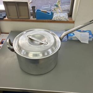 【片手鍋 業務用 ステンレス製】調理器具 ステンレス製鍋 厨房用品【倉庫】0205+-