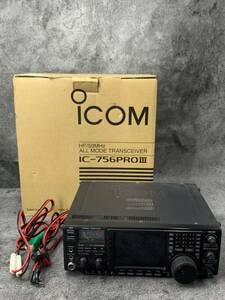 【 ICOM IC-756proⅢ 】アイコム トランシーバー アマチュア無線 無線 動作未確認 HFオールバンド＋50MHz トランシーバー756PROIII