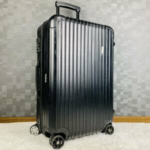 【人気モデル】RIMOWA リモワ SALSA サルサ 63L 4輪 MW TSAロック チェックインM マットブラック 艶消し黒 エッセンシャル キャリーケース