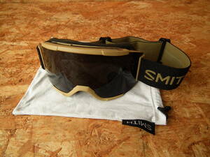 SMITH(スミス) SQUAD(スカッド) Prairie Machine ゴーグル Blackout レンズ (ミディアムフィット)