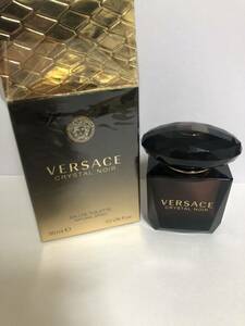 送料無料　ヴェルサーチ 香水　VERSACE クリスタルノワール 30ml ベルサーチ　オードトワレ