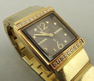 SEIKO LUKIA セイコー ルキア カリテ SSQX004 1F21-0BA0 レディース クオーツ Battery ステンレス GP 26Pダイヤ made in Japan 中古品