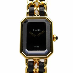 シャネル プルミエールL ブランドオフ CHANEL GP（ゴールドメッキ） 腕時計 GP/革 中古 レディース