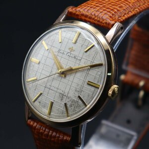 SEIKO GyroMarvel セイコー ジャイロマーベル 初期型 17石 J14062 変わり文字盤 自動巻 植字コマ 1960年代 新品革ベルト メンズ