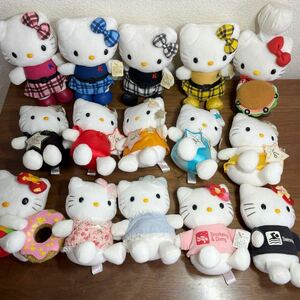 サンリオ キティちゃん ぬいぐるみ まとめ売り ドーナツ　ハンバーガー　星座　マスコット　大量　Kitty 