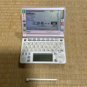 【電子辞書】◆CASIO◆ EX word XD-SF4800 ピンクカラー カシオ エクスワード 英語 英英 和英 英和辞典 #中古 動作確認済み