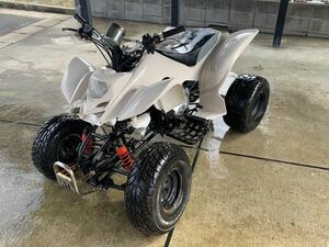 処分!! 秋田発　四輪バギー　中華バギー　200cc？　エンジン始動OK ジャンク品　部品取り　ヤマハ　YF200S　