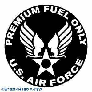 カッティングステッカー世田谷ベース給油口ステッカーエアフォースair force所ジョージドレスアップカスタムアメ車デカールアーミーarmy