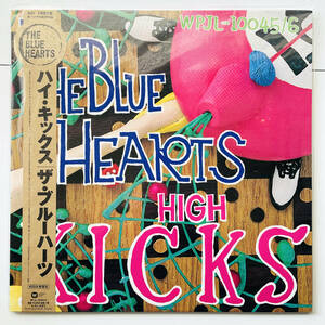 稀少 レコード2枚組〔 ザ・ブルーハーツ ハイ・キックス 〕ポスター付 High Kicks / ザ・ハイロウズ THE BLUE HEARTS ザ・クロマニヨンズ