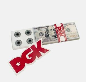 アメリカ正規直輸入 新品◆DGK◆ベアリング ベンジャミンズ 100ドル札パッケージ スケートボード スケボー Bearings ヒップホップ sk8