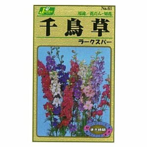 カネコ種苗 園芸・種 KS100シリーズ 千鳥草 ラークスパー 草花100 061