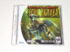 DC★LEGACY OF KAIN SOUL REAVER 海外版(国内本体動作不可)★箱付・説明書付・ソフト付