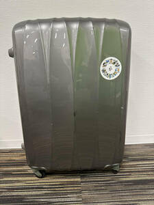 AMERICAN　TOURISTER　スーツケース　キャリーケース　１４０サイズ発送　シルバー　シール貼付け有　　中古　長期保管品　現状品　E265