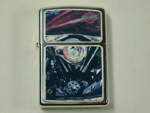 1998年製　Zippo ハーレー・ビジュアルアート・シルバー 新品1