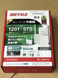 BUFFALO WEX-1800AX4EA 無線LAN中継機 Wi-Fi6対応中継機