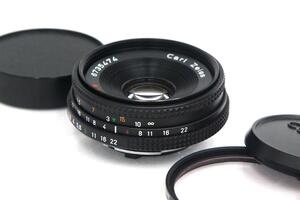 訳有品｜コンタックス Tessar T* 45mm F2.8 AEJ ヤシカコンタックスマウント用 γA5836-2N1D-ψ