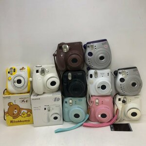 【ジャンク品】 富士フィルム インスタントカメラ チェキなど instax mini 等 10台まとめ売り 240304SK510054