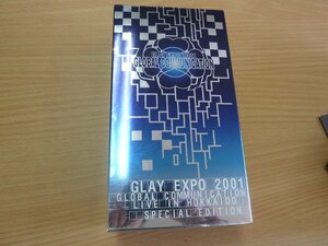 《VHS》GLAY EXPO 2001 GLOBAL COMMUNICATION LIVE IN HOKKAIDO / SPECIAL VISION FILE