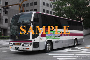 D【バス写真】L版２枚　阪急バス　西工ネオロイヤルSD　ムーンライト