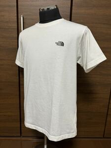 THE NORTH FACE(ザ・ノースフェイス） S/S Back Square Logo Tee（バックスクエアロゴティー）NT32144 ホワイト L 人気デザイン！GOLDWIN