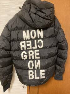 モンクレール MONCLER グルノーブル ブラック フード ミラー　4