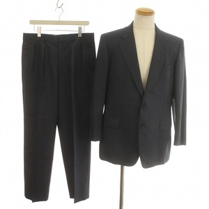 Burberrys スーツ セットアップ テーラードジャケット パンツ スラックス シングル 背抜き サイドベンツ ウール AB6 L グレー