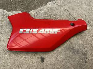 CBX400F サイドカバー 検CBX550F CBR400F ソリッド レッド
